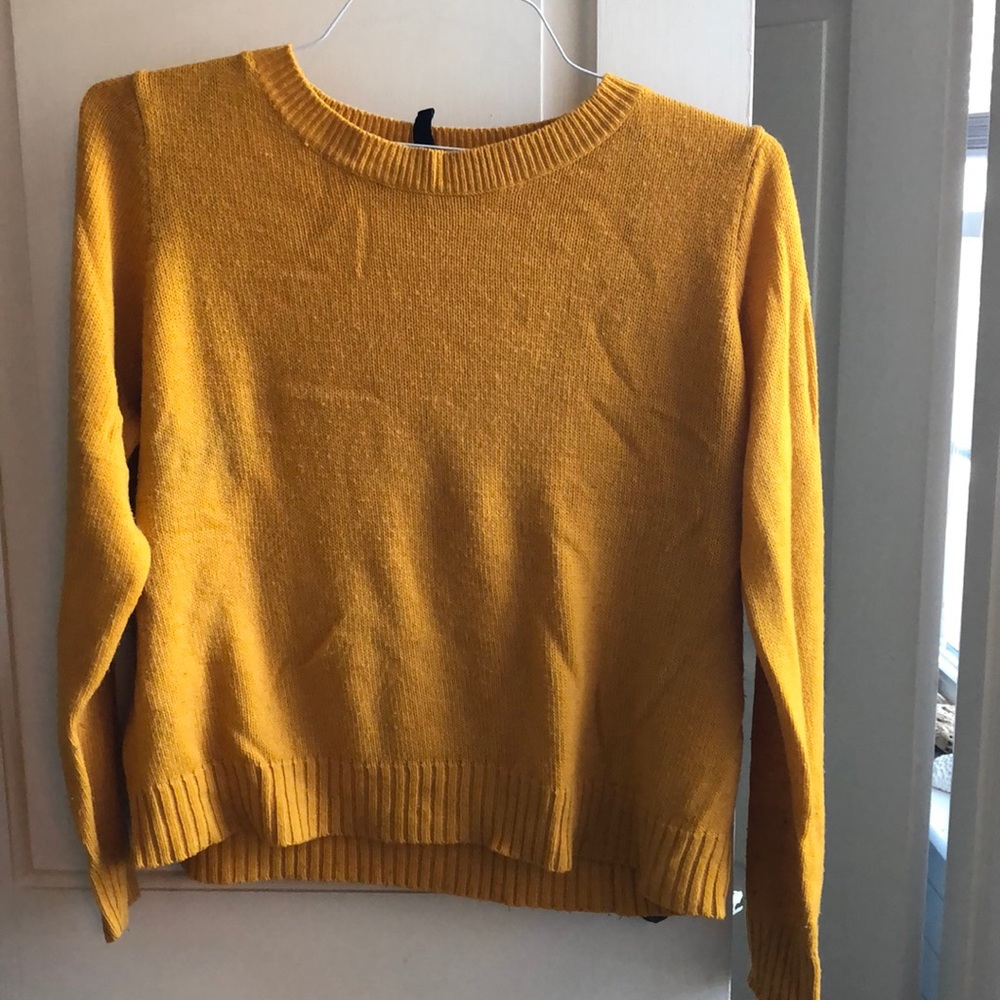 Cute orange sweater